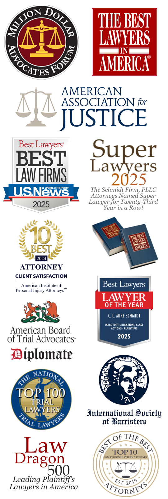 The Schmidt Firm, PLLC Awards and Recognition 2025